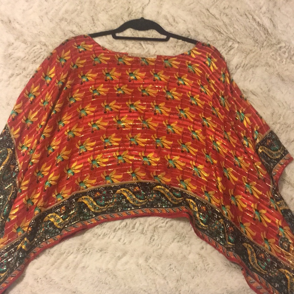 What Goes Around Comes Around Silk Top